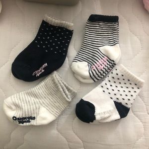 0-3 gender neutral socks bundle (4pair)
